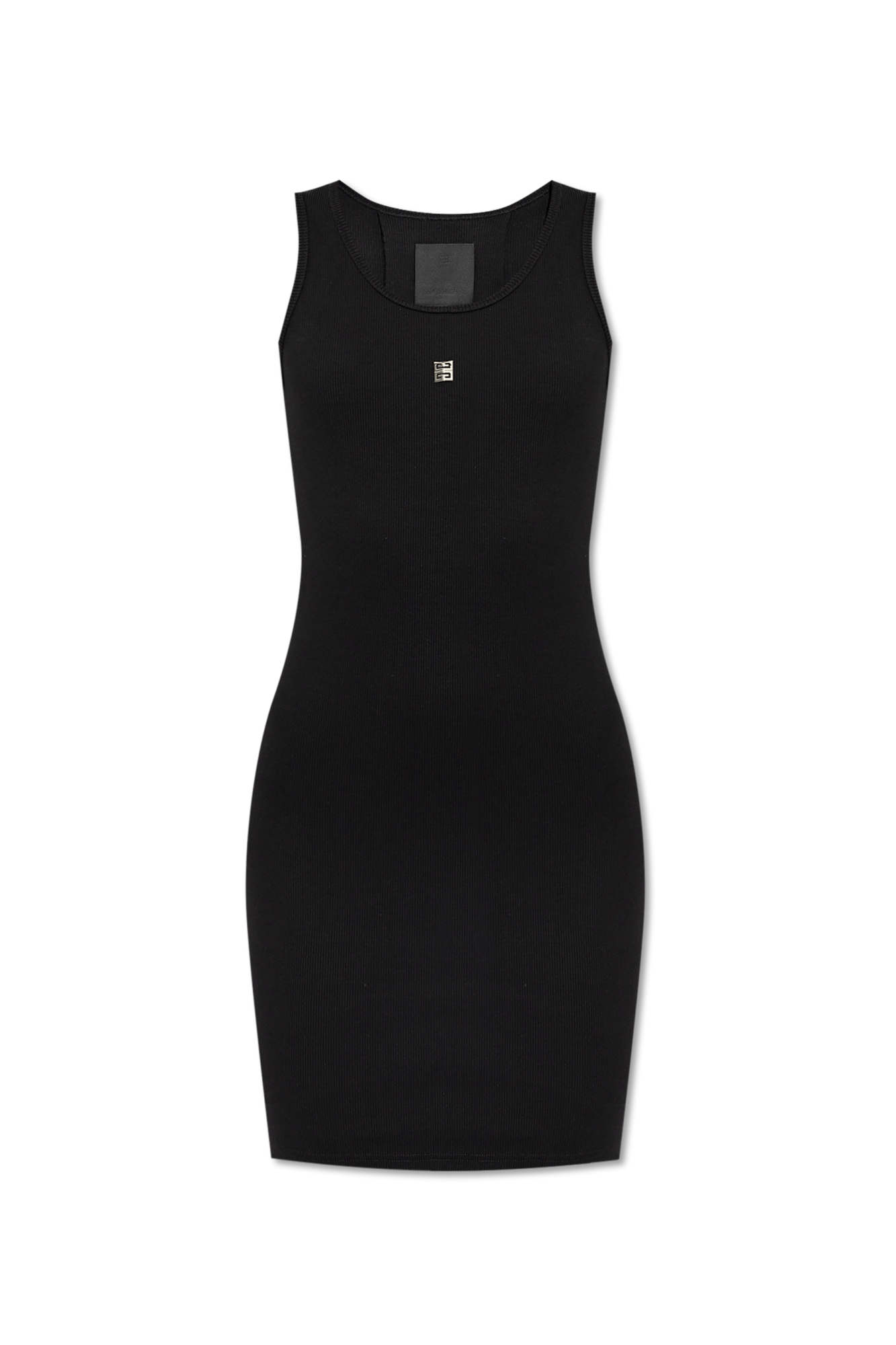 ワンピース GIVENCHY SS25 Black stretch cotton dress (BW22CM3YQS 001) GIVENCHY Open-back cutout knitted maxi dress | NET-A-PORTER